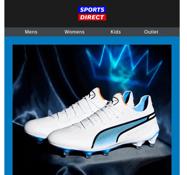 Sportsdirect: PUMA King, adidas 90s Icon – červen 2026 | Nuslet.cz