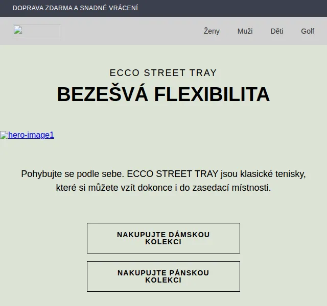 ECCO: Street Tray tenisky – nová kolekce červen 2026 | Nuslet.cz