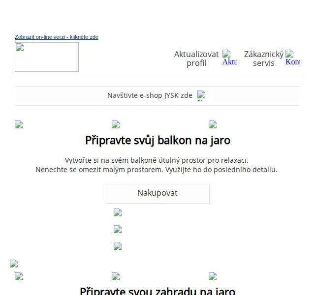 JYSK: jarní výbava na balkon a zahradu – červenec 2026 | Nuslet.cz