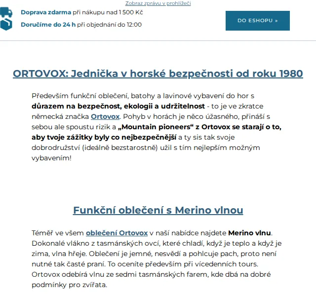 SNOWBOARD ZEZULA: ORTOVOX vybavení do hor – červen 2026 | Nuslet.cz