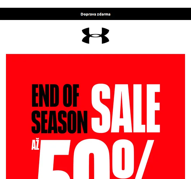 Under Armour: Slevy až 50 % na 3000+ produktů – červen 2026 | Nuslet.cz