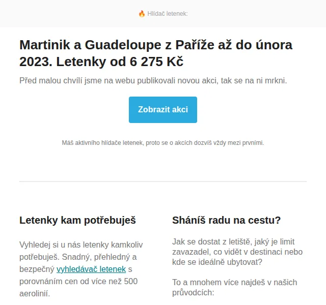 Cestujlevne.com: Martinik a Guadeloupe od 6 275 Kč – červen 2026 | Nuslet.cz
