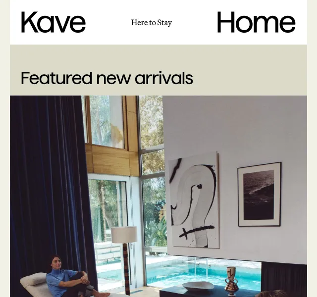 Kave Home Sale: Nová kolekce – červen 2026 | Nuslet.cz
