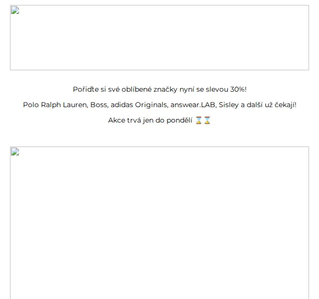 ANSWEAR: -30% na Polo RL, Boss, Pepe Jeans – červen 2026 | Nuslet.cz