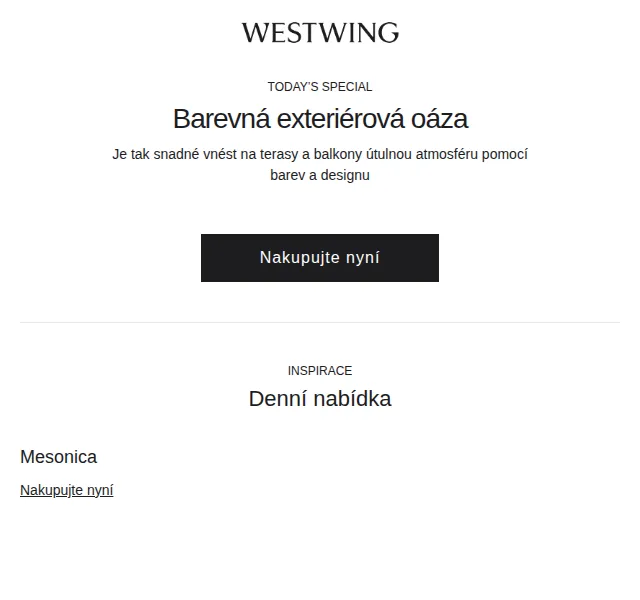 Westwing: Barevná exteriérová oáza – červenec 2026 | Nuslet.cz