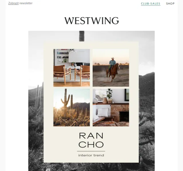 Westwing: Modern-Day Rancho a další trendy – červen 2026 | Nuslet.cz