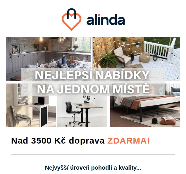 Alinda.cz: Nejpopulárnější produkty – červen 2026 | Nuslet.cz