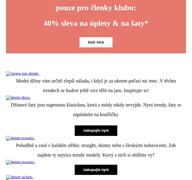 Orsay slevy: až 40 % na úplety a šaty – červen 2026 | Nuslet.cz
