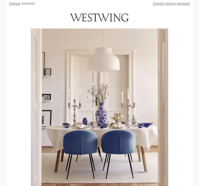 Westwing: Velikonoční styl Hamptons až -50 % – červen 2026 | Nuslet.cz