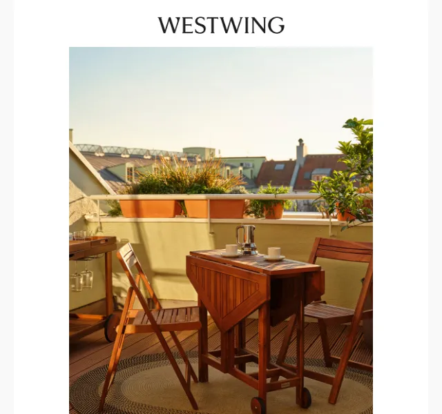 Westwing: Balkon, Velikonoce, Grilování – Duben 2026 | Nuslet