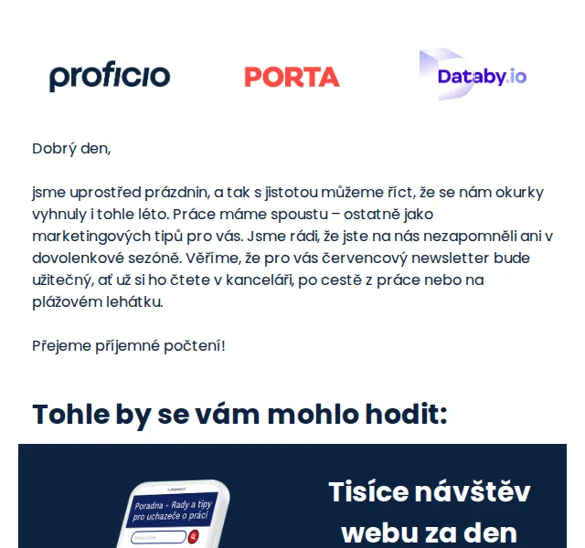 PROFICIO tým: Marketingové tipy a automatické RSA – červenec 2026 | Nuslet.cz