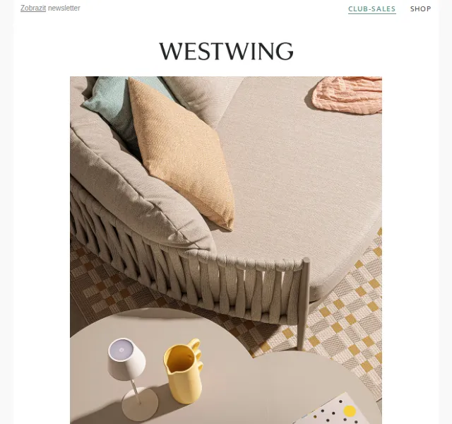 Westwing: Nábytek až do -50 % – červenec 2026 | Nuslet.cz