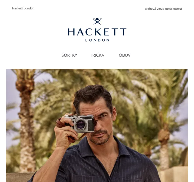 KARL LAGERFELD: Hackett London až -50 % – srpen 2026