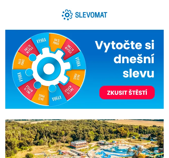 Slevomat: Pobyt v ThermalParku Nitrava od 5 694 Kč – květen 2026
