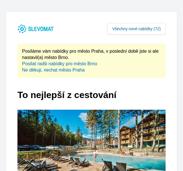 Slevomat: Pobyt v centru Mariánek s wellness a polopenzí od 3 590 Kč – červen 2026 | Nuslet.cz