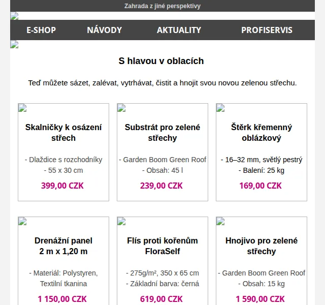 HORNBACH: Zahrada z jiné perspektivy – zelené střechy – červenec 2026 | Nuslet.cz