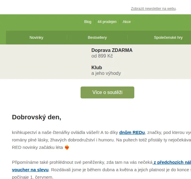 KnihyDobrovsky.cz: Sleva na RED novinky – červen 2026 | Nuslet.cz