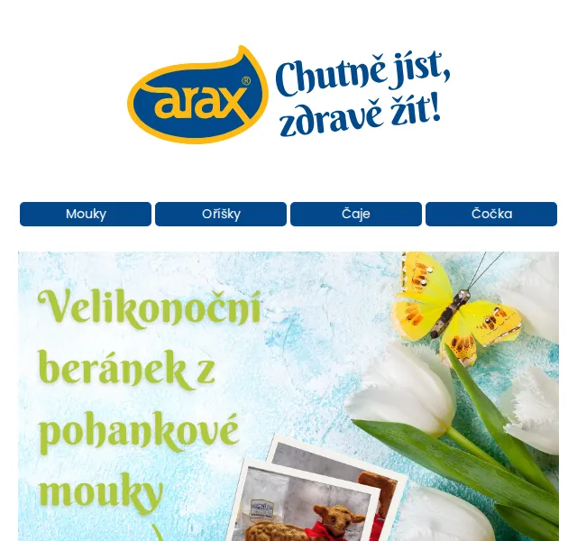 Potraviny Arax: Sleva na bezlepkové mouky – červenec 2026 | Nuslet.cz