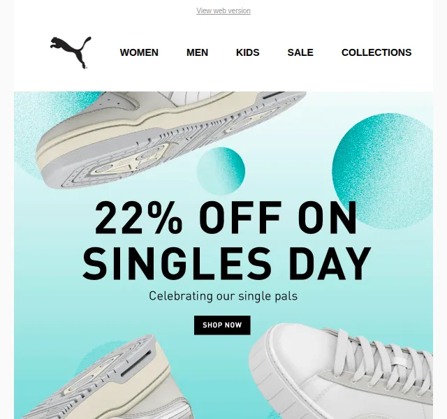 PUMA: Sleva 22 % na vše – červen 2026 | Nuslet.cz