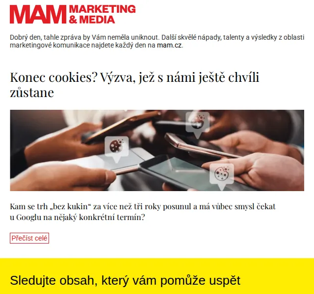 Marketing & Media: Konec cookies? Výzva, jež s námi ještě chvíli zůstane – červen 2026 | Nuslet.cz