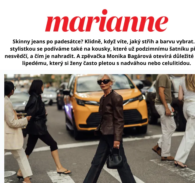 Marianne: Předplatné + masážní přístroj ETA za 999 Kč