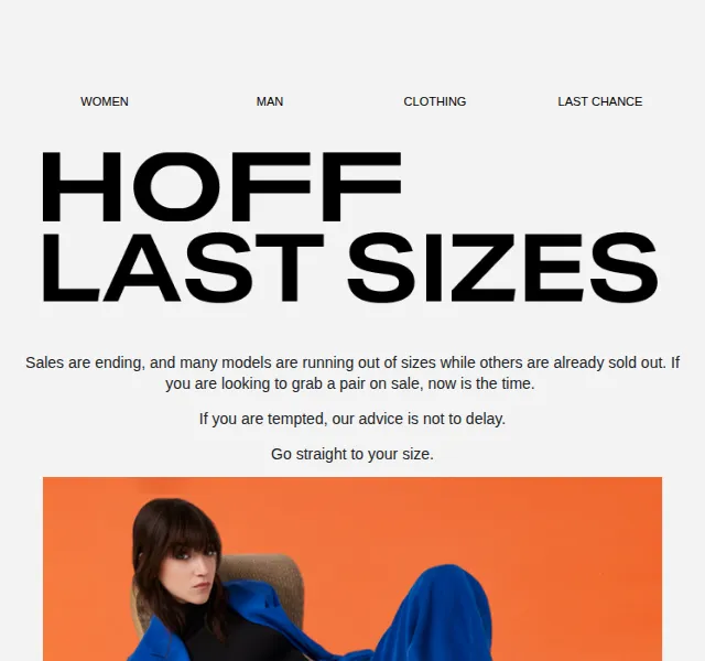 HOFF: Last sizes sleva až 50 % – červen 2026 | Nuslet.cz