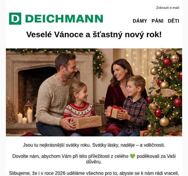 Deichmann: Kvalitní obuv za nízké ceny – duben 2026