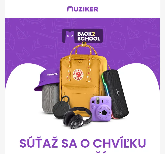 Muziker: súťaž Back2School a zľava na LP platne – červen 2026 | Nuslet.cz