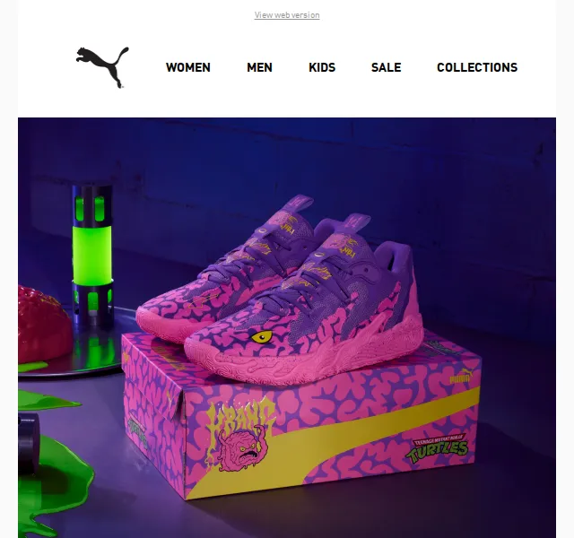 PUMA x TMNT: MB.03 Lo Krang – červen 2026 | Nuslet.cz