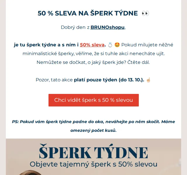 BRUNOshop: Náušnice KVÍTEK GOLD s 50% slevou – červen 2026 | Nuslet.cz
