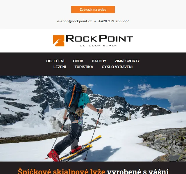 Rock Point: Skialpové lyže K2 od 11 699 Kč – červen 2026 | Nuslet.cz
