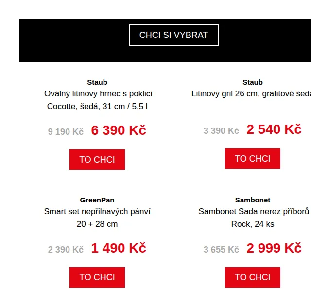 Potten & Pannen: Black Friday úspory až 52 % – červen 2026 | Nuslet.cz