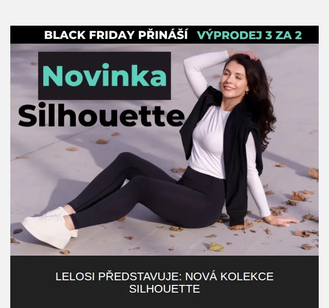 LELOSI: Nová kolekce Silhouette legín – červen 2026 | Nuslet.cz