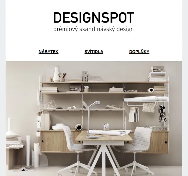 DESIGNSPOT: Dokonalá pracovna STRING – červen 2026 | Nuslet.cz