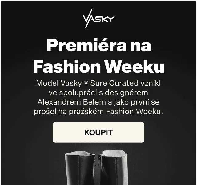 Vasky: Limitovaná edice Vasky x Sure Curated – červen 2026 | Nuslet.cz