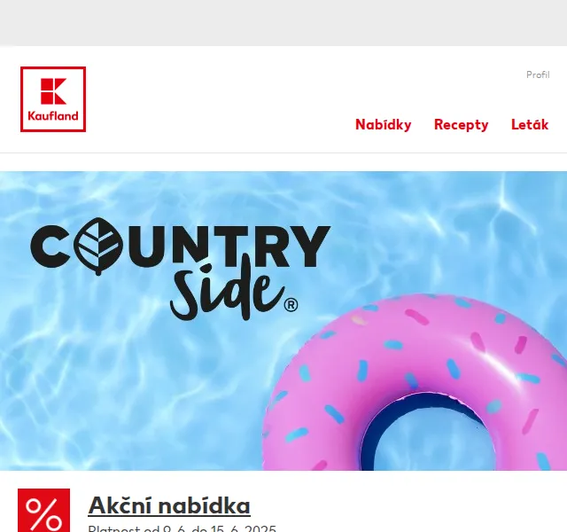 Kaufland: Bazén Quick-Up 240 cm za 599,90 Kč – červen 2026 | Nuslet.cz