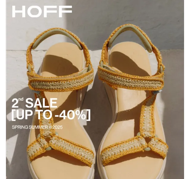 HOFF: second markdowns -40% – červen 2026 | Nuslet.cz