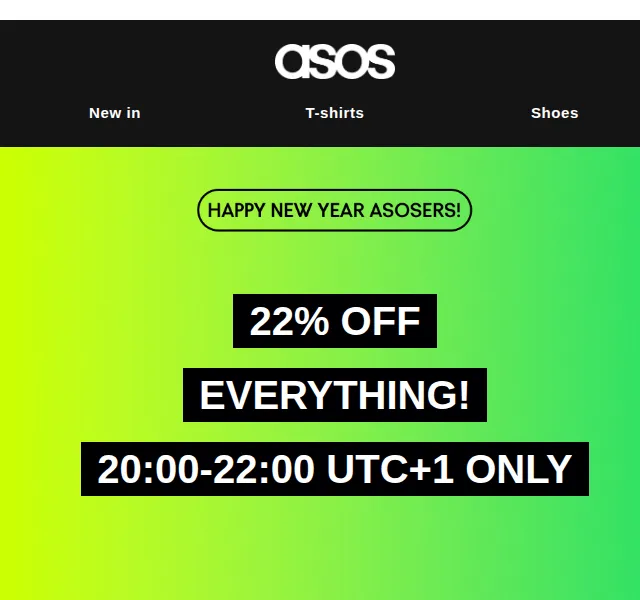 ASOS: Sleva 22% na vše – červen 2026 | Nuslet.cz