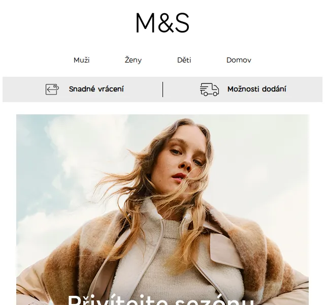 Marks and Spencer: podzimní kolekce oblečení – červen 2026 | Nuslet.cz