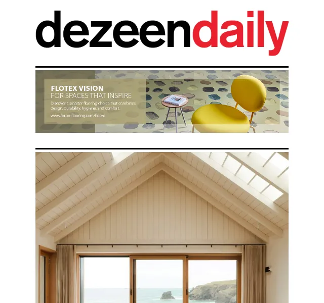Dezeen Daily: Architektura a design – červen 2026 | Nuslet.cz