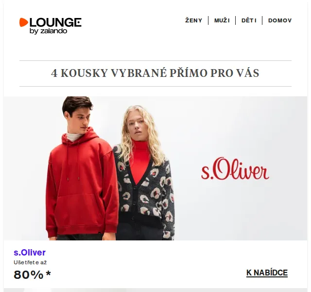 Lounge by Zalando: s.Oliver, ONLY a Kids ONLY se slevou až 80 % – červen 2026 | Nuslet.cz