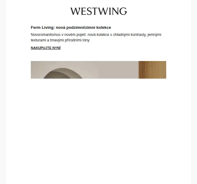 Westwing: Ferm Living, koberce & NEPTUN – červen 2026 | Nuslet.cz