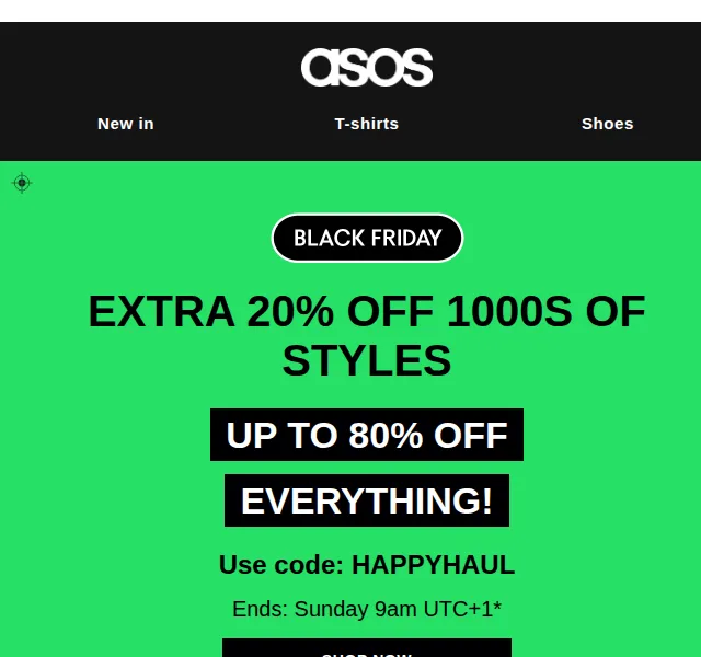 ASOS Sale: až 80 % sleva a extra 20 % na tisíce stylů – červen 2026 | Nuslet.cz