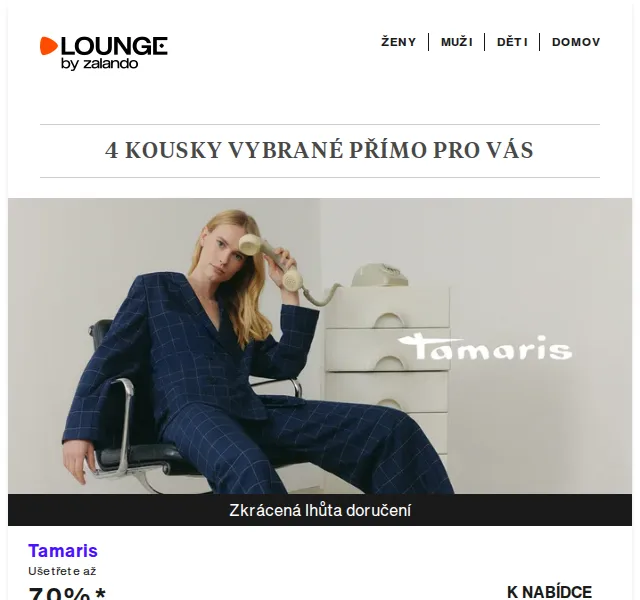 Lounge by Zalando: Tamaris, Vero Moda a Haglöfs se slevou až 70 % – červen 2026 | Nuslet.cz