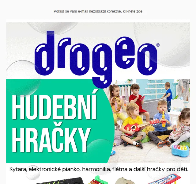Drogeo: Slevy na kytary a elektronická piana – červen 2026 | Nuslet.cz