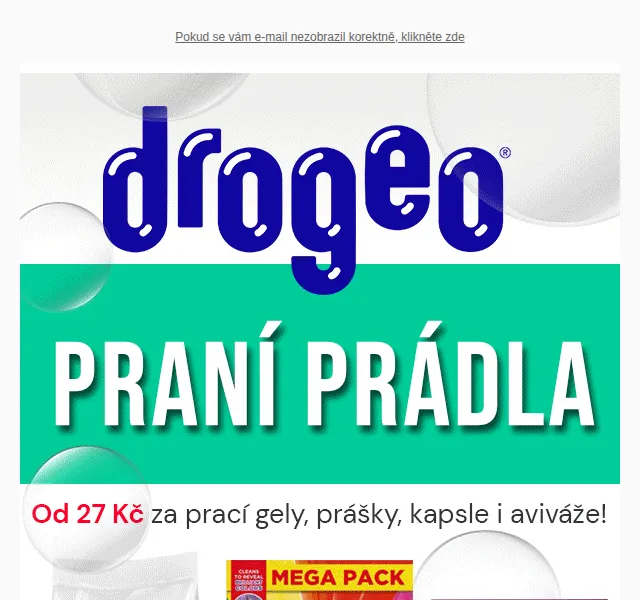 Drogeo: Persil prací gel od 79,90 Kč – červen 2026 | Nuslet.cz