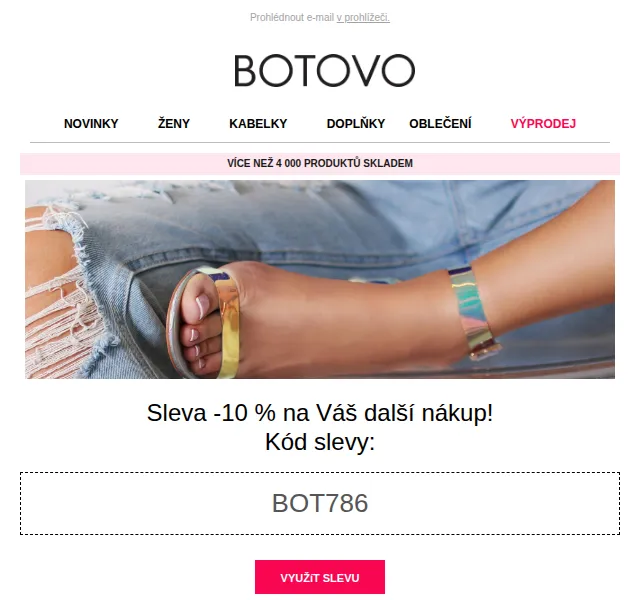 Botovo.cz: sleva -10 % na boty – červen 2026 | Nuslet.cz