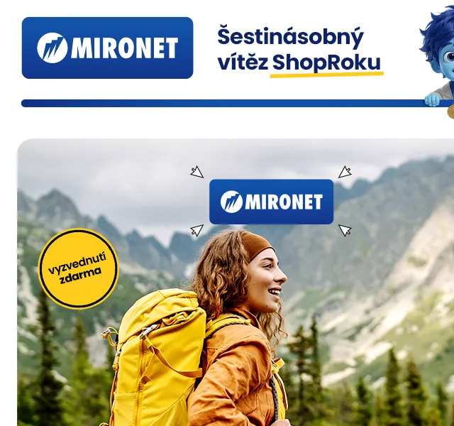 Mironet: Vybavení na hory a kempování – červenec 2026