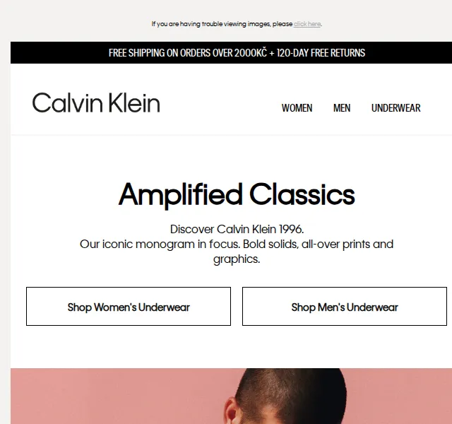 Calvin Klein: Kolekce 1996 – červenec 2026 | Nuslet.cz