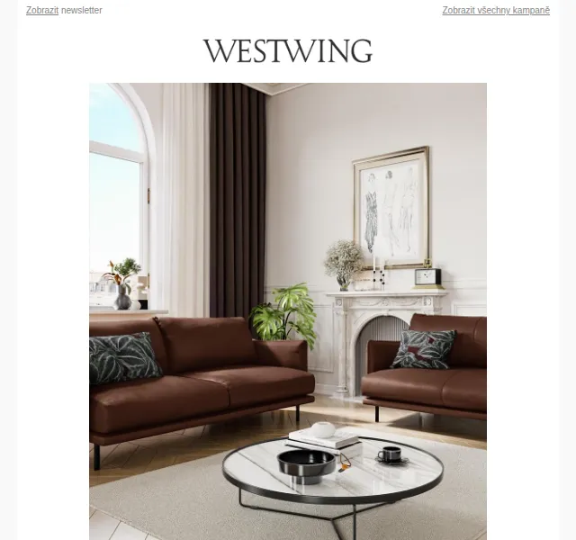 Westwing: Béžová & hnědá – trendy interiér do 50 % – červen 2026 | Nuslet.cz